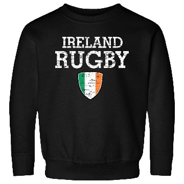 Discover Irish Flag Rugby Grunge Style T Sweatshirts