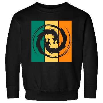 Discover Dragon Ying Yang Sweatshirts