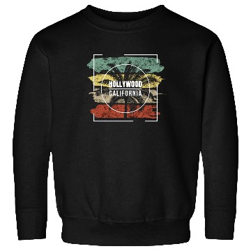 Discover Hollywood California Vacation Souvenir Sweatshirts