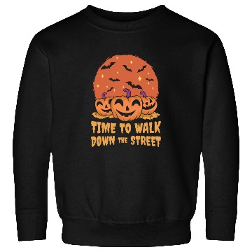 Discover Retro Vintage Halloween Scary Lantern Horror Sweatshirts