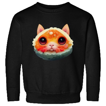 Discover Cute Sushi Cat Sweatshirts