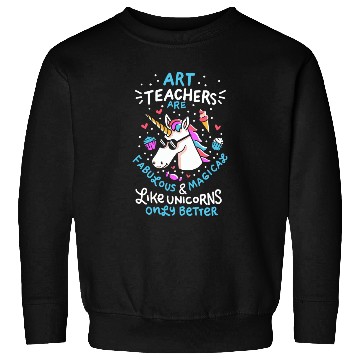 Discover Art teacher gift art teacher school unicorn Sweatshirts