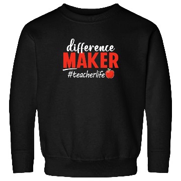 Discover Difference Maker Teacher Life Funny Sweatshirts