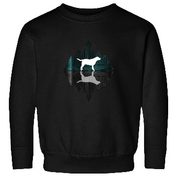 Discover Labrador abstract - Geometry Dog Triangle Sweatshirts