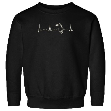Discover Lasso Horse. Heart. Love. EKG. Pulse. Beat. Sweatshirts