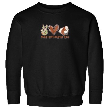 Discover Peace Love Guinea Pigs - guinea Sweatshirts