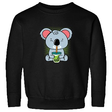 Discover Koala Bubble Tea Foodie Gift Sweatshirts