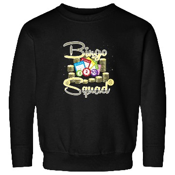 Discover Bingo Card Game Bingo Squad For Women Sweatshirts