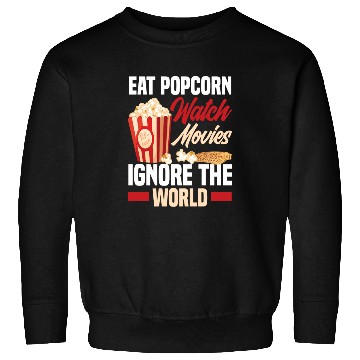 Discover Film Popcorn Cinema Sweatshirts