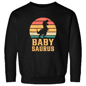 Discover Baby Saurus Newborn Baby Dino Baby Dinosaur Babysa Sweatshirts