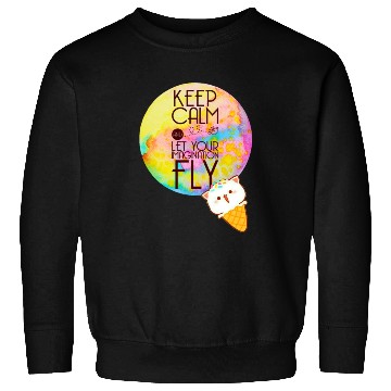 Discover Fly to The Imagination Cute Design Positive Quote Sweatshirts
