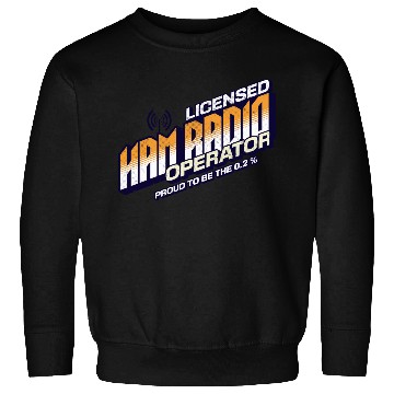 Discover Licensed Ham Radio Operator Hobbyist Sweatshirts