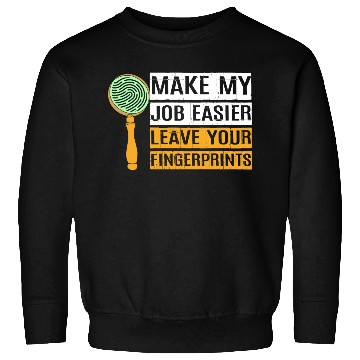 Discover Funny Forensic Science Humor Crime Detective Sweatshirts