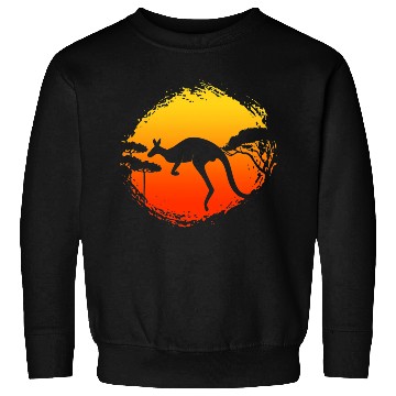 Discover Kangaroo Australia Animal Aussie Nature Australian Sweatshirts