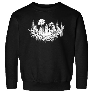 Discover Nature Forest Plants Tree Camping Hiking Mountains Sweatshirts