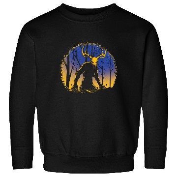 Discover Wendigo Folk Creature Forest Cryptid Halloween Sweatshirts