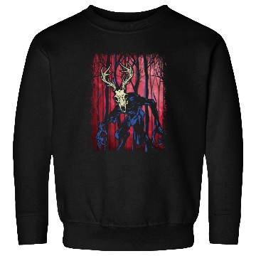 Discover Wendigo Folk Creature Forest Halloween Cryptid Sweatshirts