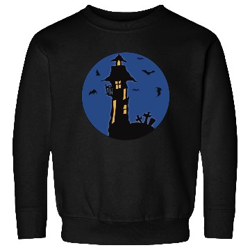 Discover Halloween Haunted House Sweatshirts