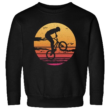 Discover BMX Bike Tricks Bicycle Riders Graphic Cycling BMX Sweatshirts