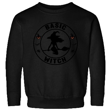 Discover Basic Witch for Halloween 2022 Design at the Top Sweatshirts