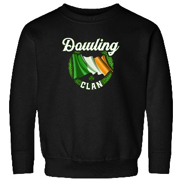 Discover Dowling Surname Irish Last Name Ireland Flag Sweatshirts
