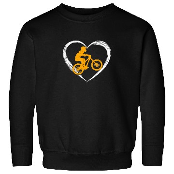 Discover mountain bike love Sweatshirts