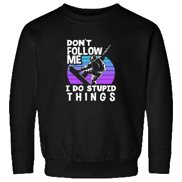 Discover Snowboard Winter Sports Mountains Winter Vacation Sweatshirts
