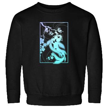 Discover Koi Pastel Goth Cherry Blossom Sweatshirts