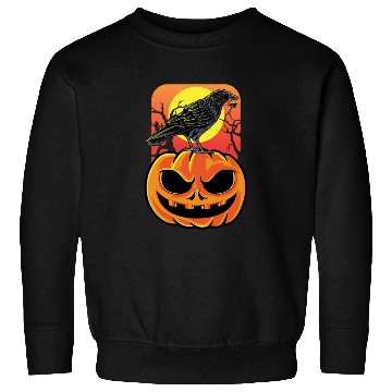 Discover Crow Halloween Bird Watcher Gift Sweatshirts