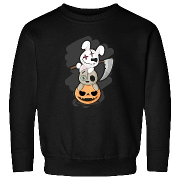 Discover Grim Reaper Killer Bunny - Halloween Sweatshirts