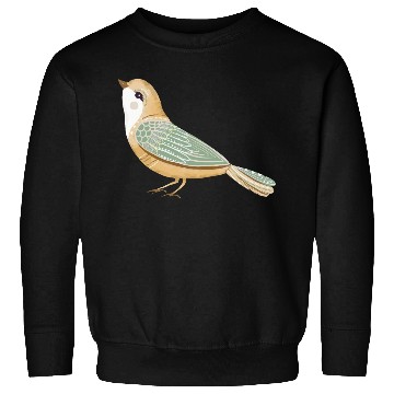 Discover Folk art little fancy bird Sweatshirts
