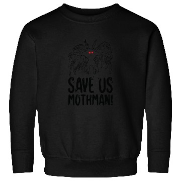 Discover Halloween Mothman Mythical Line Art Beast Monster Sweatshirts