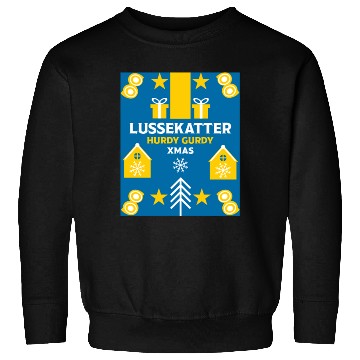 Discover Swedish lussekatter Xmas Buns Sweatshirts