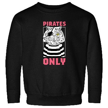 Discover Pirates Only Cat Mom Gift Sweatshirts