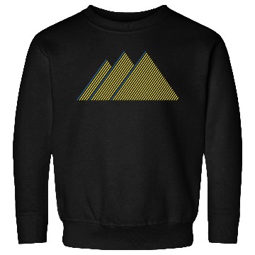 Discover Pretty Problems Jack Brown Triangle Lines Sweatshirts
