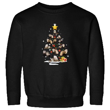 Discover Ferret Christmas Tree Ferret Xmas Funny Gift Sweatshirts