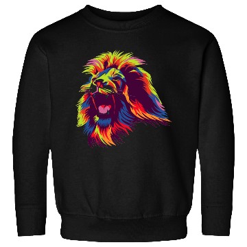 Discover Lion Colorful Sweatshirts