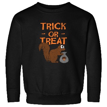 Discover Halloween Squirrel, Trick Or Treat Sweatshirts