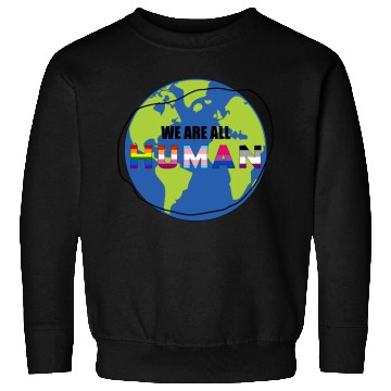 Discover we are all human Sweatshirts