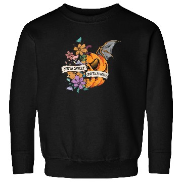 Discover Funny Pumpkin Halloween Sorta Sweet Sorta Spooky Sweatshirts