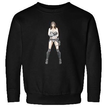 Discover Illustration Logo - Cyberpunk Girl Sweatshirts