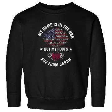 Discover Japan American Country Heritage Flags Sweatshirts