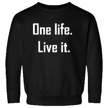 Discover One life live it – your heart beats for adventure Sweatshirts
