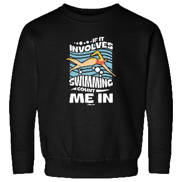 Discover Swimming lifeguard swimming course outdoor pool gi Sweatshirts