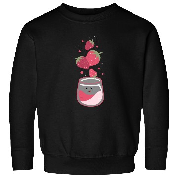 Discover Delicious Strawberry juice Sweatshirts
