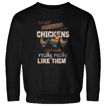 Discover Farmer Farm Animal Chicken Sweatshirts