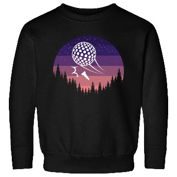 Discover Golf Retro Sunset Sweatshirts