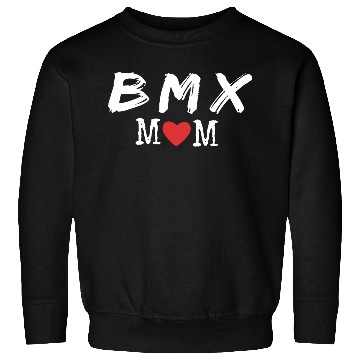 Discover Awesome Bmx Bike Race Mom Life On The Track Sweatshirts