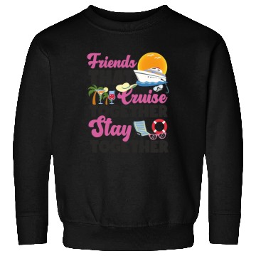 Discover Cruise Ship Vacation Friends Sweatshirts