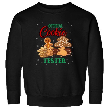 Discover Official Cookie Taster Christmas Cute Holiday Sweatshirts